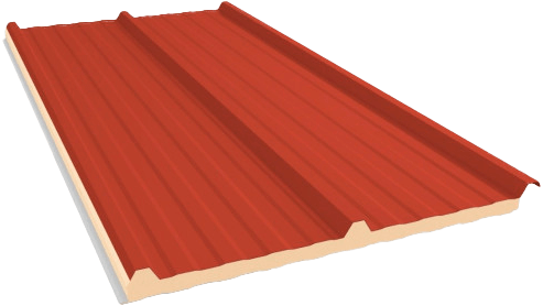 Telha Térmica Trapezoidal Cor Cerâmica